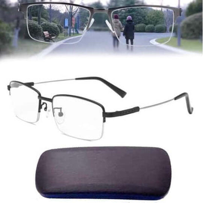 Smart Adjustable Glasses with Auto Vision Correction and Blue Light Filter