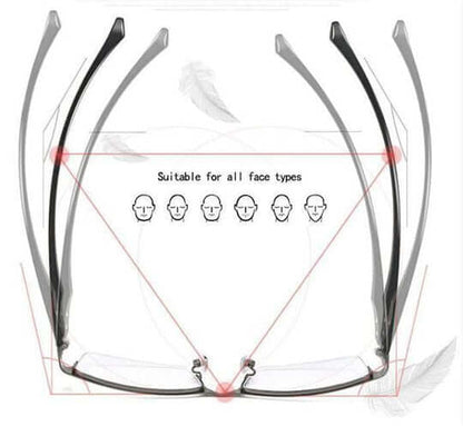 Smart Adjustable Glasses with Auto Vision Correction and Blue Light Filter