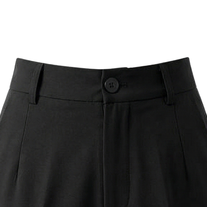 Elara – Women's High-Waisted Wide-Leg Suit Trousers