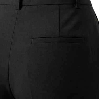 Elara – Women's High-Waisted Wide-Leg Suit Trousers