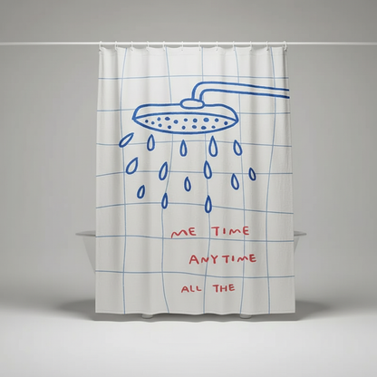 Korean fabric shower curtain - AquaGuardCurtain