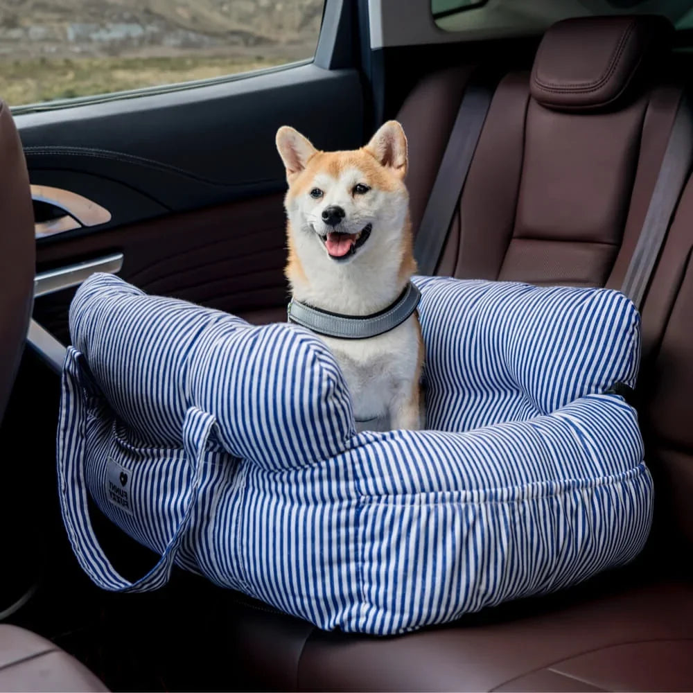 Dog Booster Seat Padded Adjustable Straps & Tether
