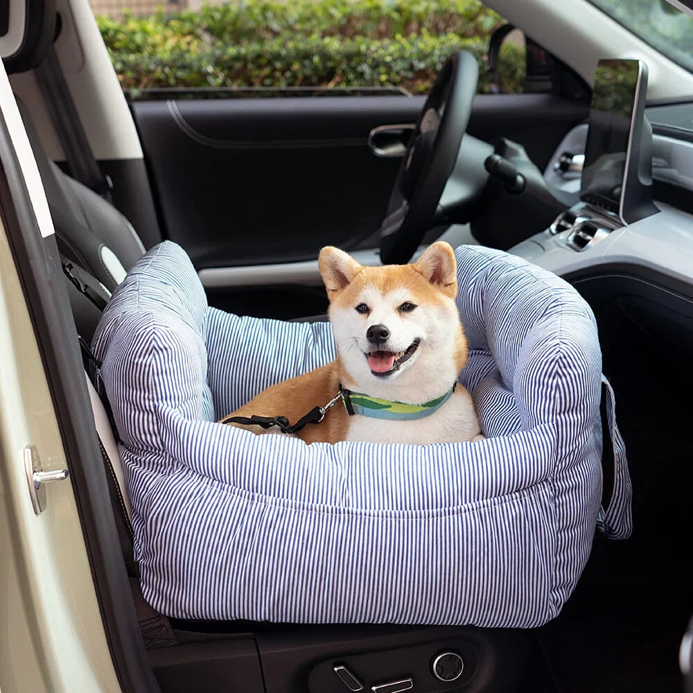 Dog Booster Seat Padded Adjustable Straps & Tether