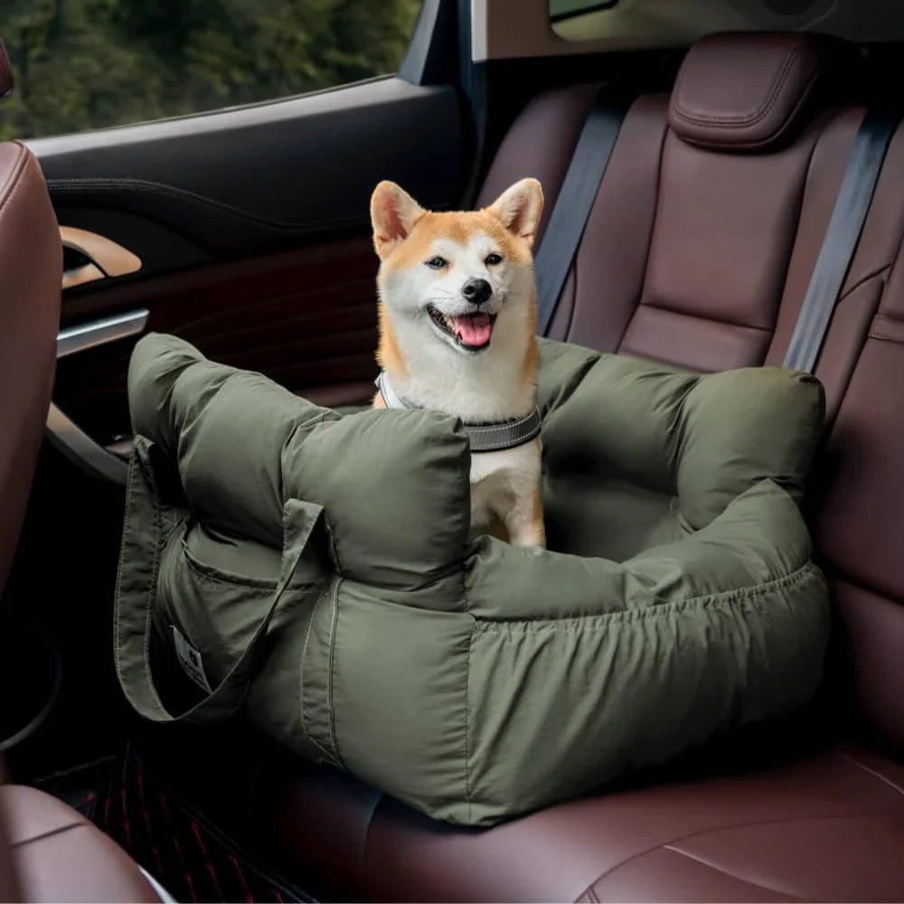 Dog Booster Seat Padded Adjustable Straps & Tether