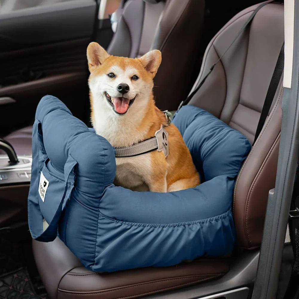 Dog Booster Seat Padded Adjustable Straps & Tether