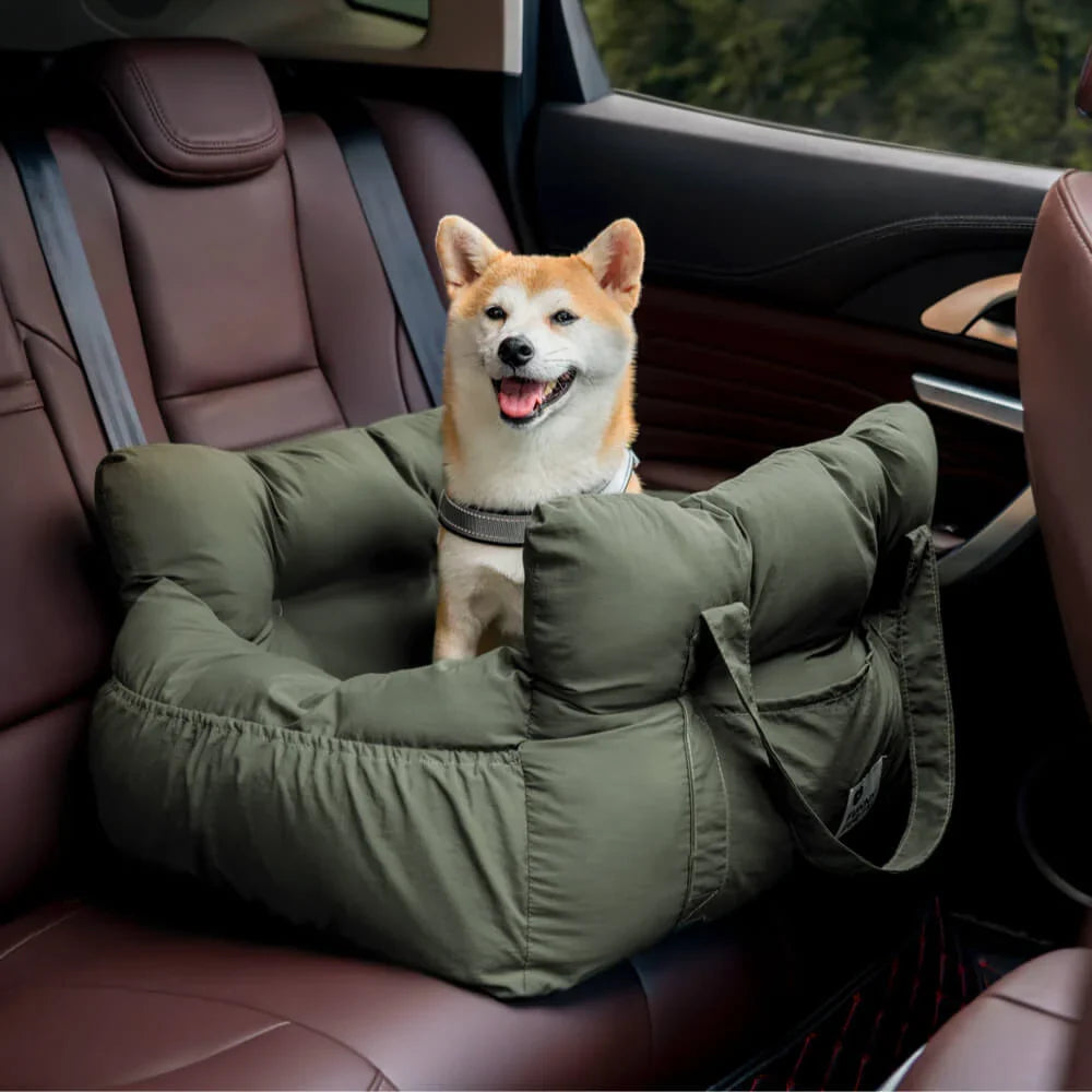 Dog Booster Seat Padded Adjustable Straps & Tether