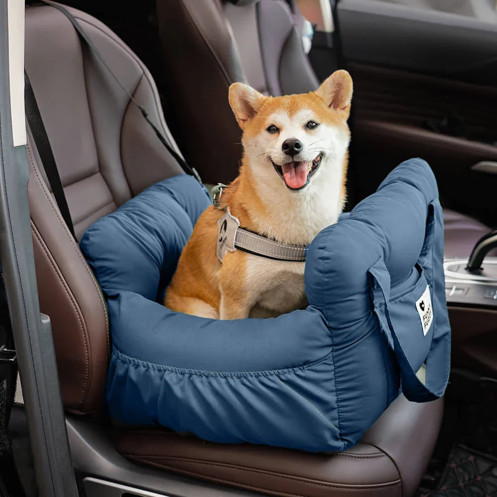 Dog Booster Seat Padded Adjustable Straps & Tether