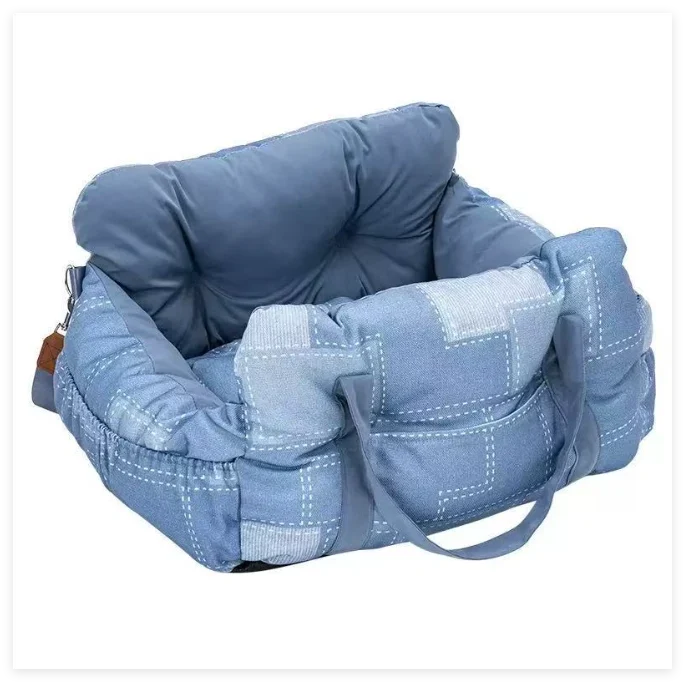 Dog Booster Seat Padded Adjustable Straps & Tether