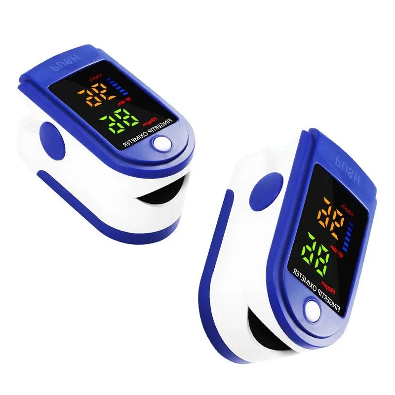 Fingertip Pulse Oximeter HD LED Display Portable One-Button