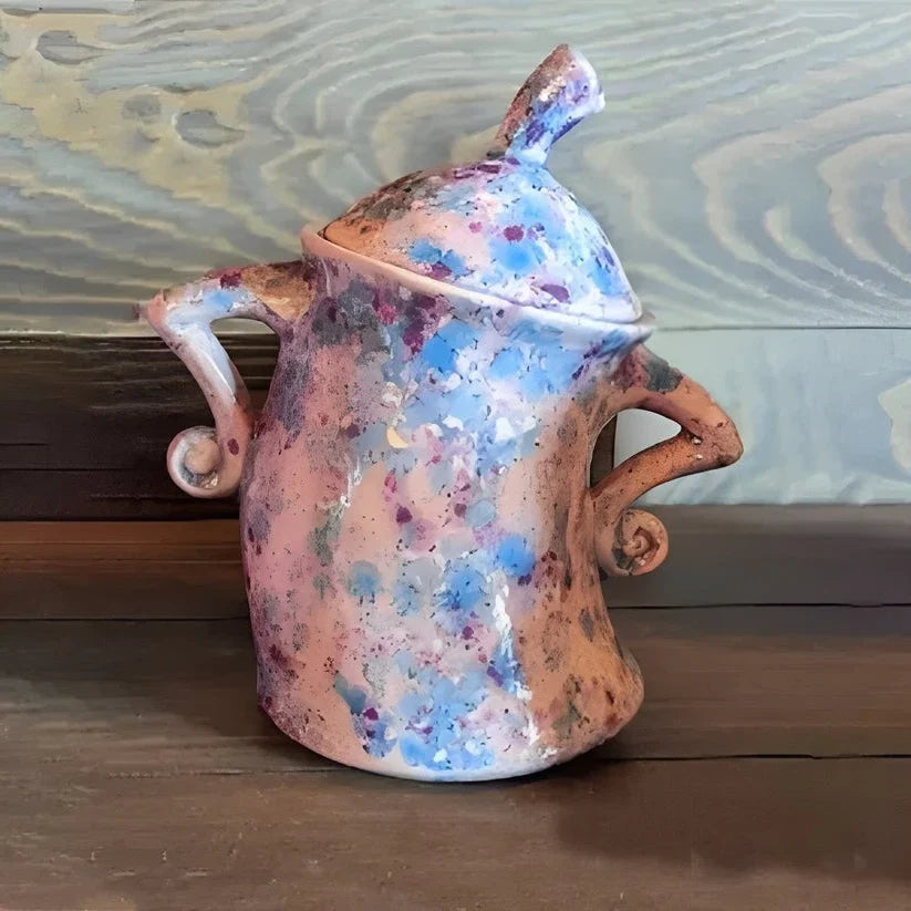Kitchen Canister Hands-On-Hips Durable Resin Sizable Storage