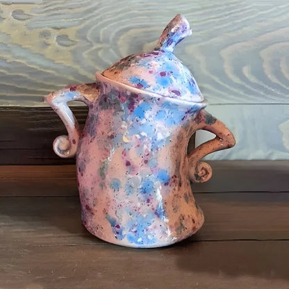 Kitchen Canister Hands-On-Hips Durable Resin Sizable Storage