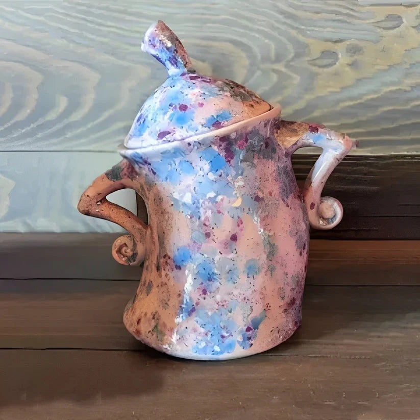 Kitchen Canister Hands-On-Hips Durable Resin Sizable Storage