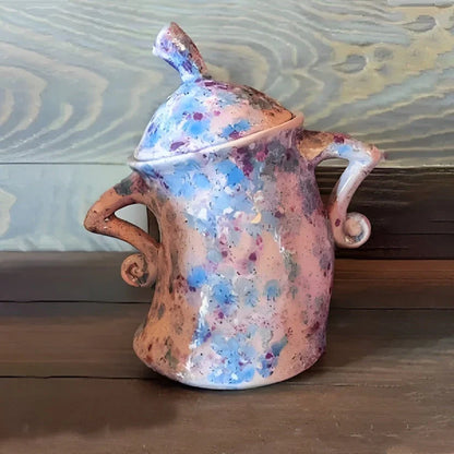 Kitchen Canister Hands-On-Hips Durable Resin Sizable Storage