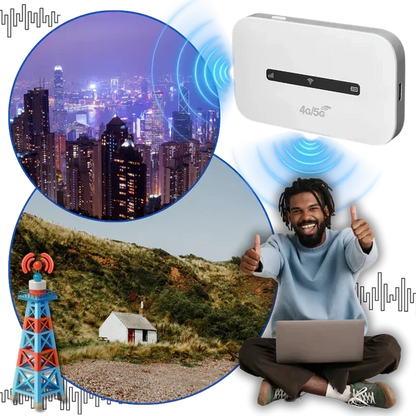 Portable Wi-Fi Hotspot 4G LTE Supports 10 Devices