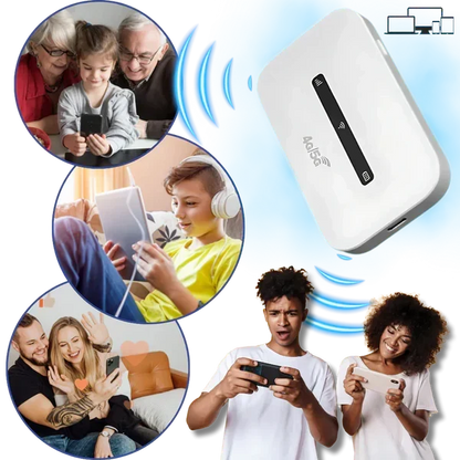 Portable Wi-Fi Hotspot 4G LTE Supports 10 Devices