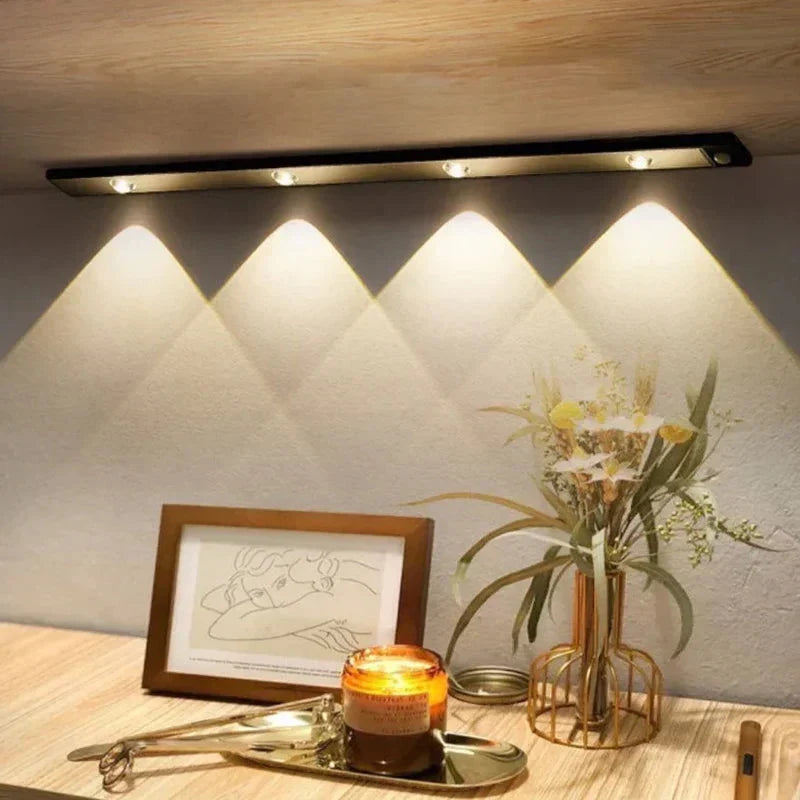 Under Cabinet LED Light Motion Sensor & Rechargeable Battery