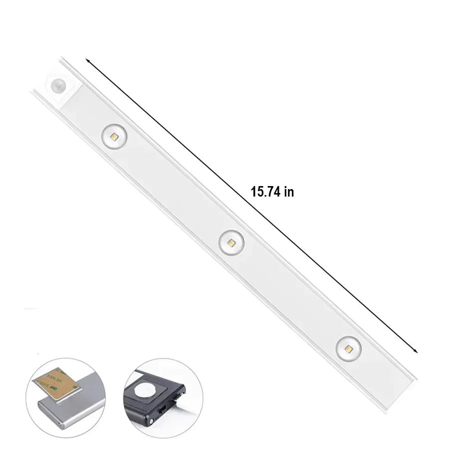 Under Cabinet LED Light Motion Sensor & Rechargeable Battery
