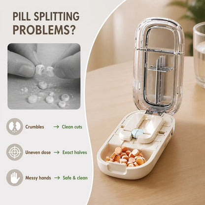 TabiSplit™ — Take Control with Perfect, Hassle-Free Pill Splitting Every Time