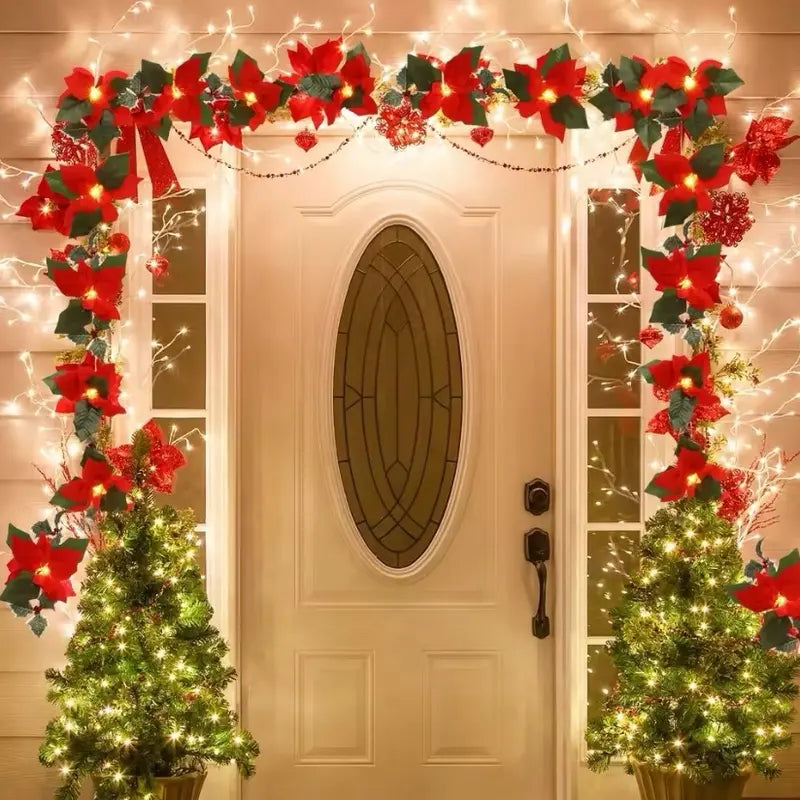 NoelOra – MerryGlow Christmas LED Garland Lights