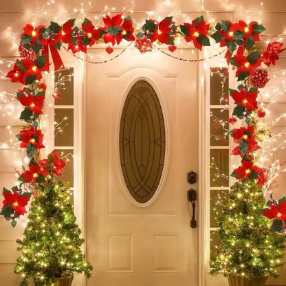 NoelOra – MerryGlow Christmas LED Garland Lights