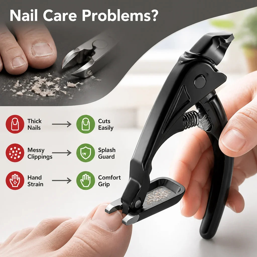 Edgevia™ — Effortless Nail Care That Leaves You Pain-Free and Spotless Every Time
