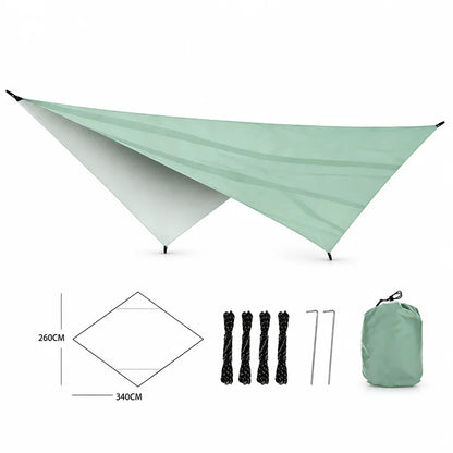 BreezeCanopy™ — Your Lightweight Fortress Against Sun and Surprise Showers