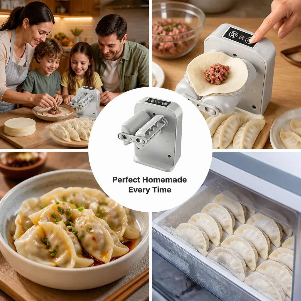 PastaCrimp™ — Make Perfect, Mouthwatering Homemade Pasta in Seconds Without the Hassle