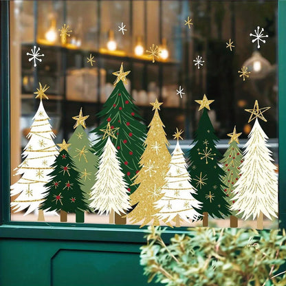 Merryvue – Double-Sided Static-Cling Christmas Window Decals