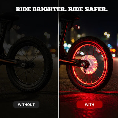 HubLume™ Hub Light — Light Up Your Ride with Irresistible Style and Unmatched Safety