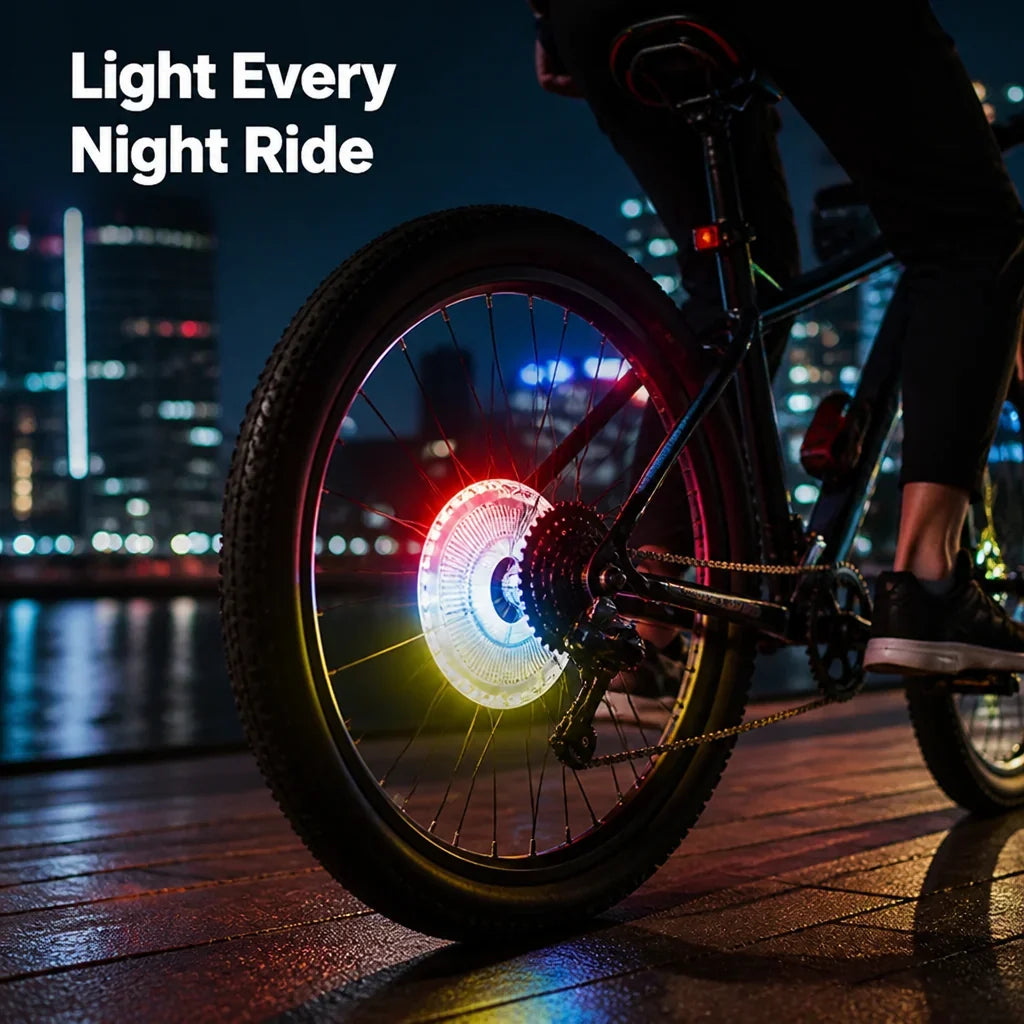 HubLume™ Hub Light — Light Up Your Ride with Irresistible Style and Unmatched Safety