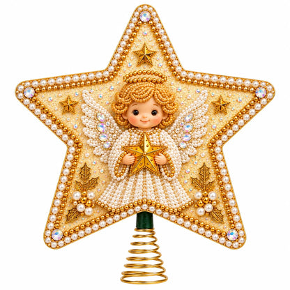 Starryloom – Santa Diamond Painting Christmas Tree Topper