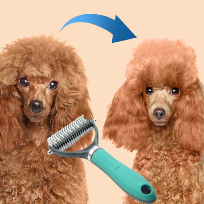 WhisperEase — Double Coat Comb