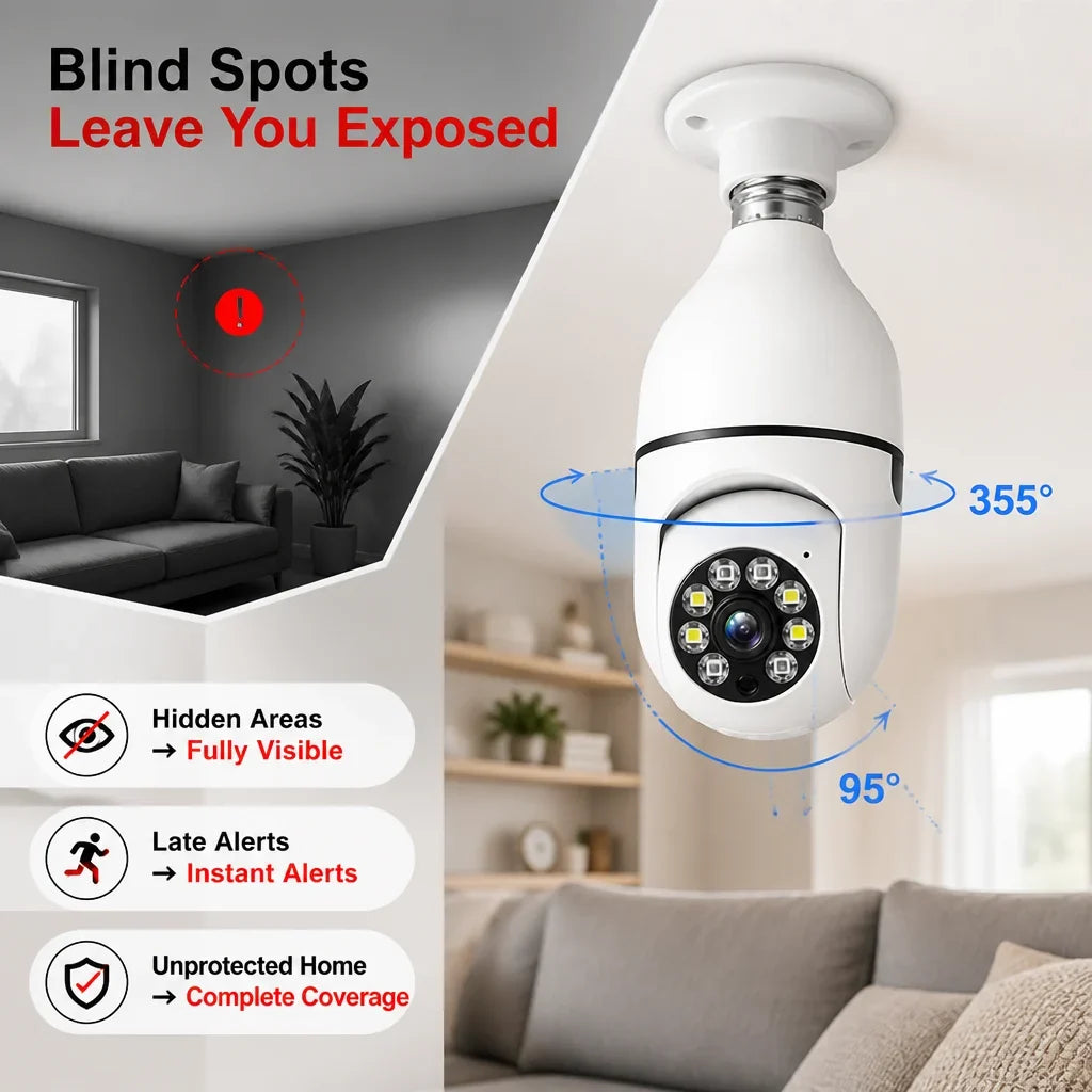 Homi360™ — Effortless 360° Home Security That Puts You in Control Night and Day