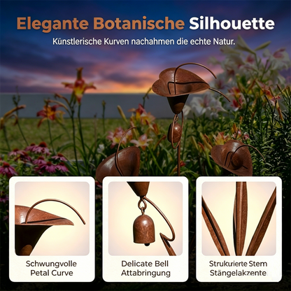 CallaChime™ | Handcrafted Garden Stake with Wind Chimes