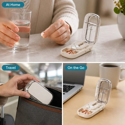 TabiSplit™ — Take Control with Perfect, Hassle-Free Pill Splitting Every Time