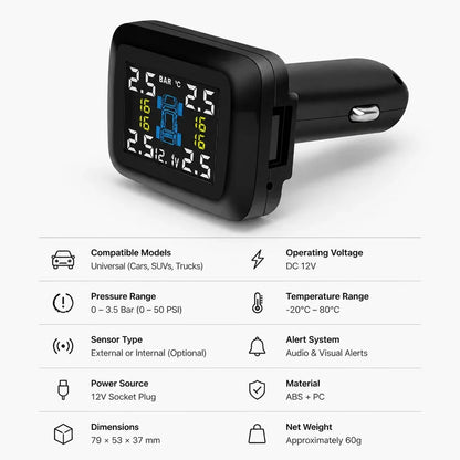 TreadPing™ — Drive Fearlessly with Instant Tire Safety Alerts