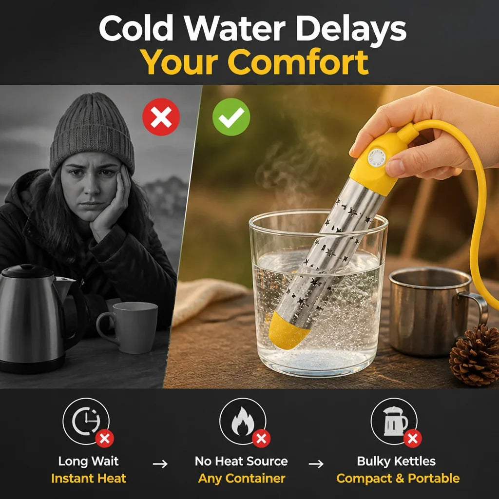EmberGo™ Pro — Instant, Safe Heat Wherever Life Takes You