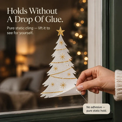Merryvue – Double-Sided Static-Cling Christmas Window Decals