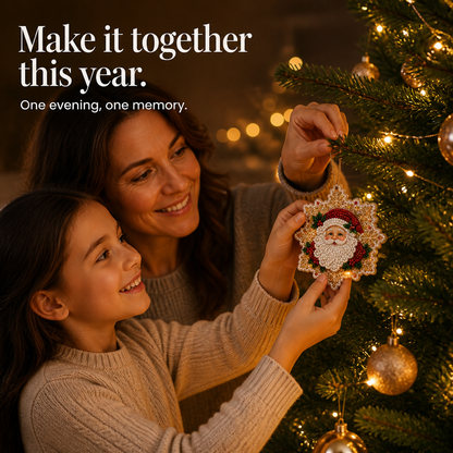 Pearlume – Pearl And Diamond Acrylic Christmas Ornament