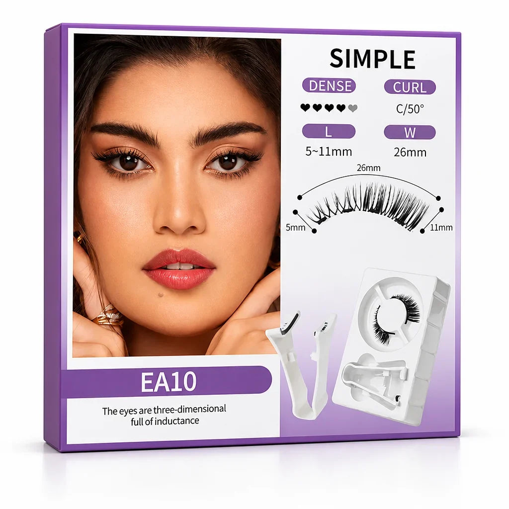 GazeClip™ — Snap On Striking Lashes That Boost Your Confidence Instantly