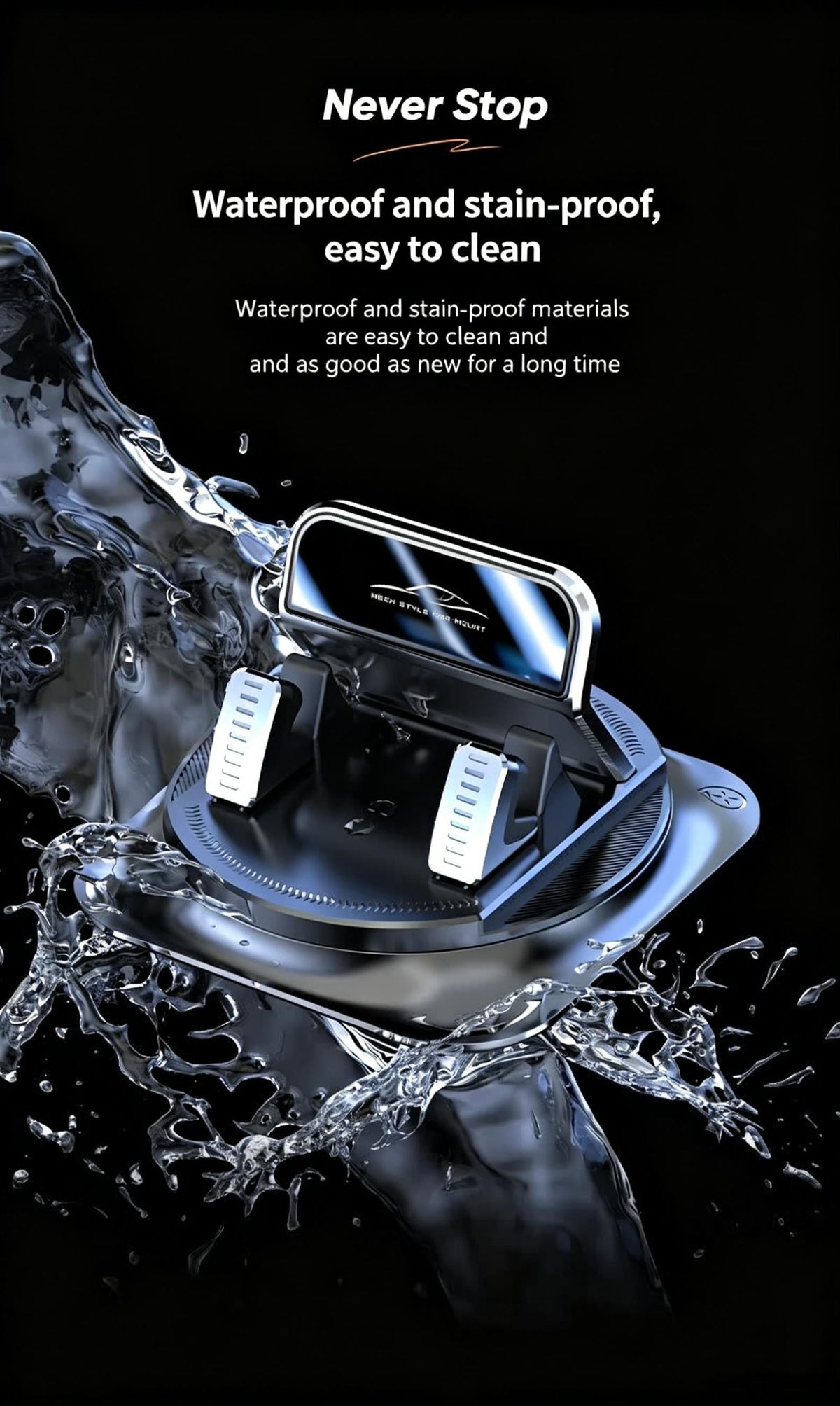 GripSure™ | Smartphone Mount with Suction Cup and 360° Rotation