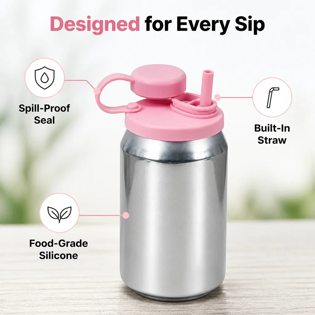 DrinkCanopy™ — Sip Confidently Anywhere with Zero Spills and No Bugs Getting In Your Way