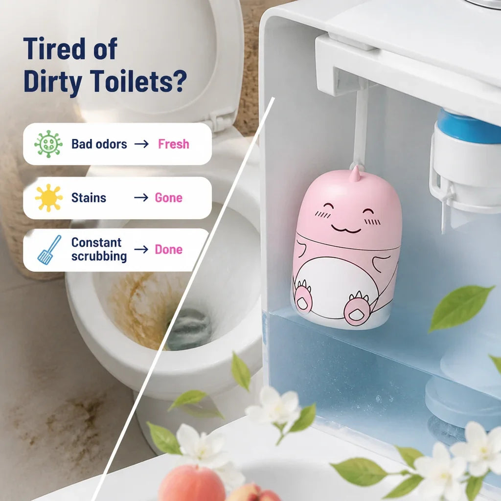 LavvyLush™ Toilet Freshener — Effortless Sparkle and Freshness That Lasts Months