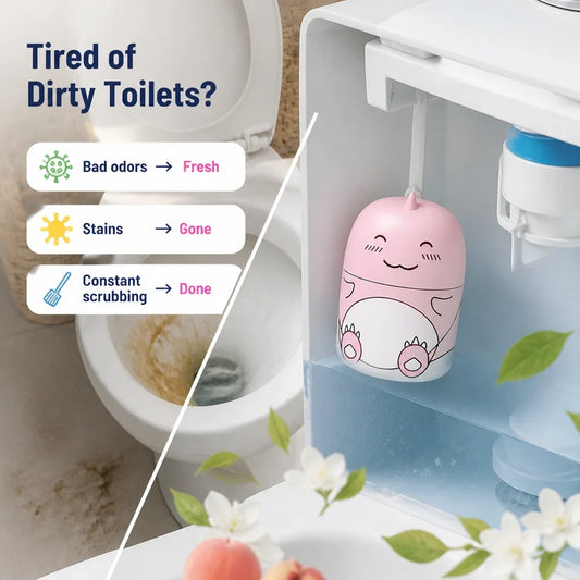 LavvyLush™ Toilet Freshener — Effortless Sparkle and Freshness That Lasts Months