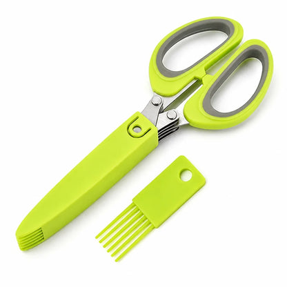 ChopBloom™ Herb Scissors — Slice Faster, Feel the Joy of Effortless Prep