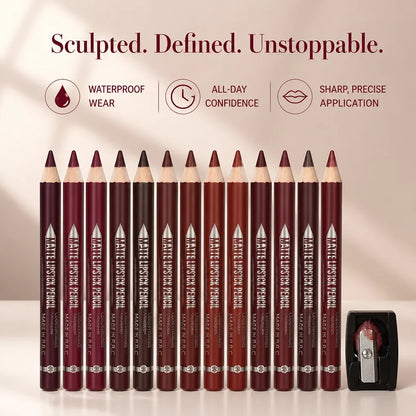 LipMosaic™ 12-Piece Matte Lip Sculpting Set — Unleash Bold, All-Day Confidence with Perfectly Defined Lips