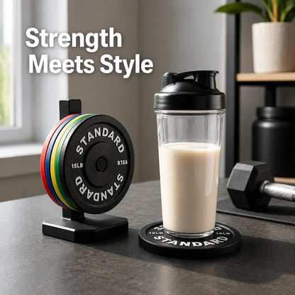BeverageBastion™ Plate Coasters — Lock Your Drink, Crush Every Spill, and Elevate Your Space with Power