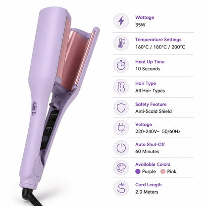 CurlVanta™ — Unlock Stunning, Safe Curls in Just 10 Seconds