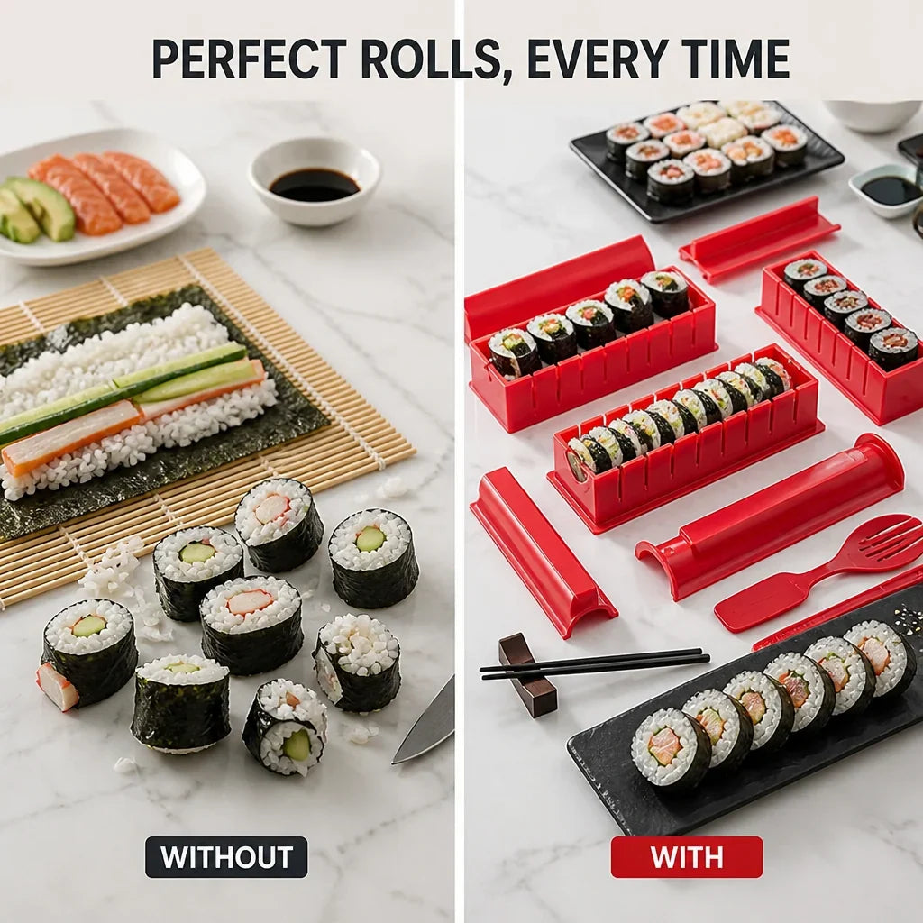 MakiPress™ — Create Stunning Sushi Rolls That Wow Every Time