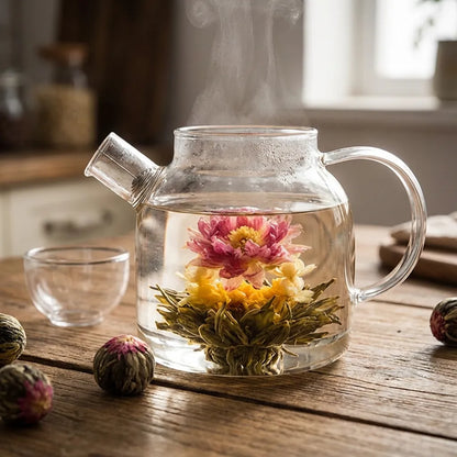 Blooming Flower Tea Balls 18 Pieces | Pu-erh Dragon Ball Tea